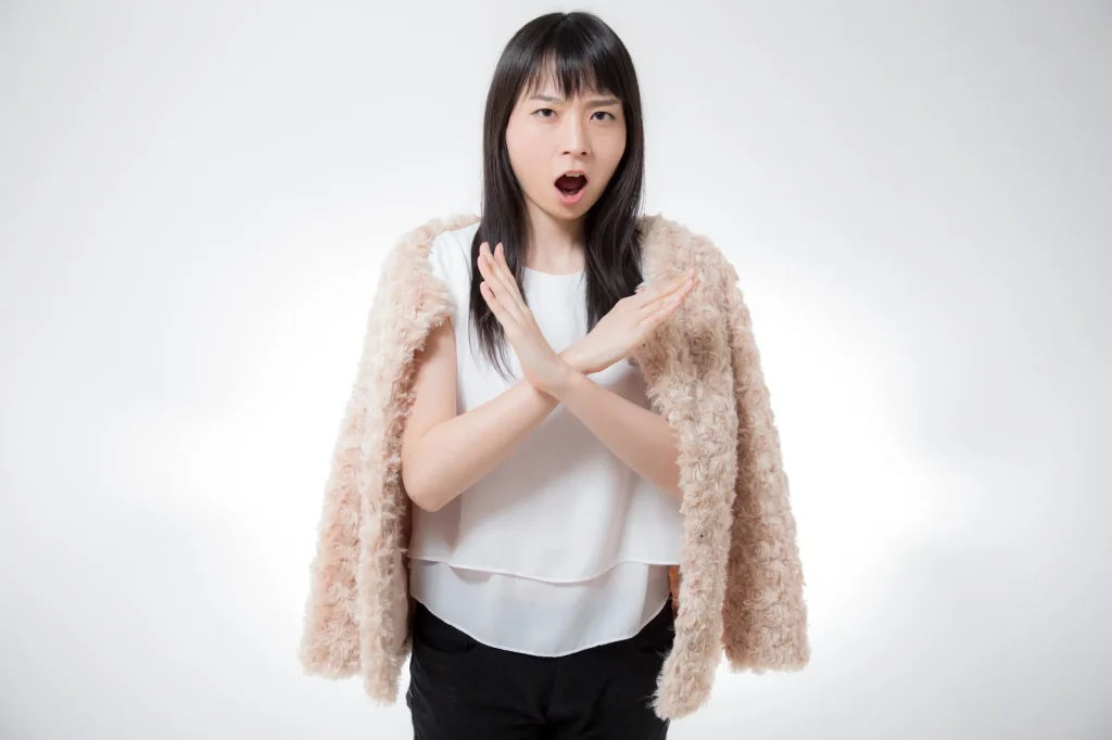 おすすめしない女性