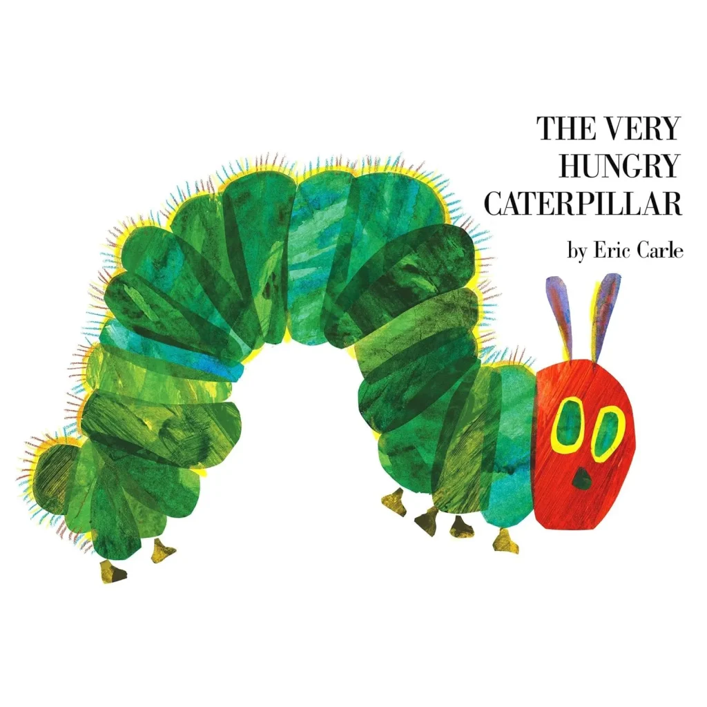 The Very Hungry Caterpillar（はらぺこあおむし）の表紙