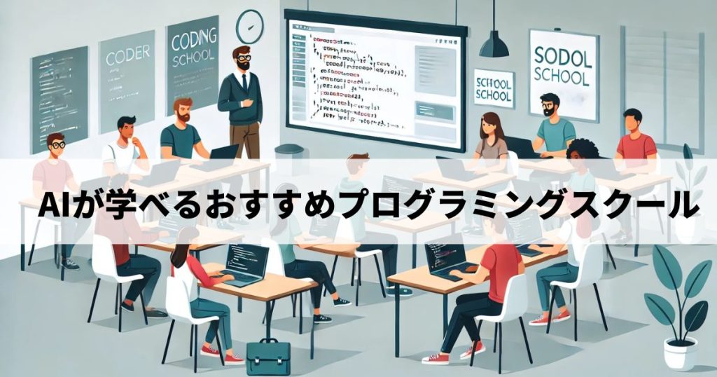 AIが学べるおすすめプログラミングスクール