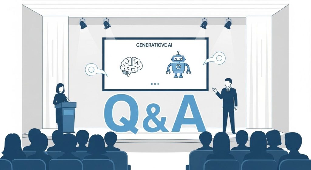 生成AI活用セミナーに関するよくある質問のQ＆A画像