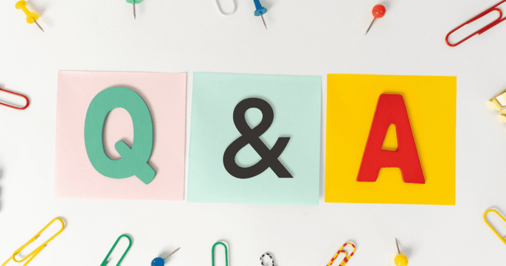 カラフルなQ&A