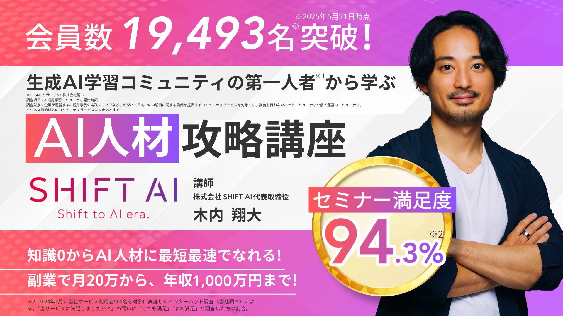 shift aiのバナー